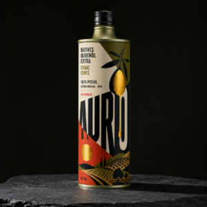 Lata de aceite de oliva virgen extra AURO