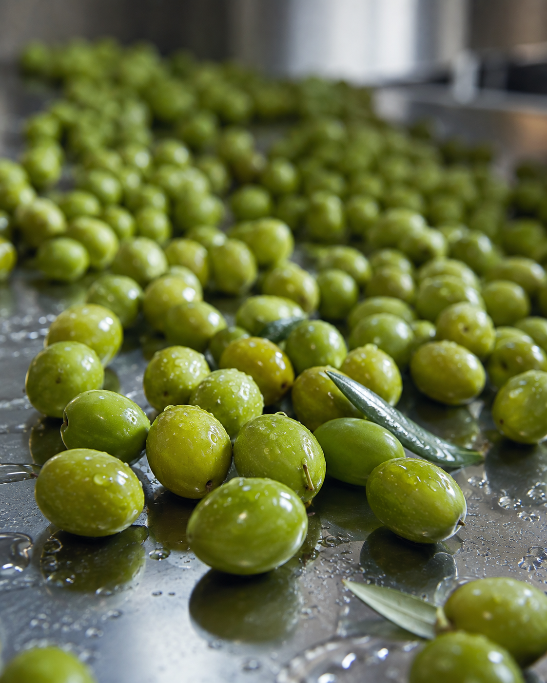 Aceite de oliva extraído en frío de cosecha temprana